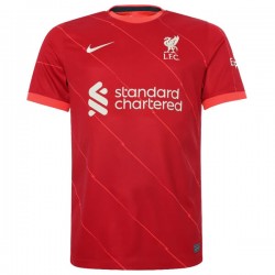 Camisola Liverpool Equipamento Primeiro 2021-2022 Manga Curta